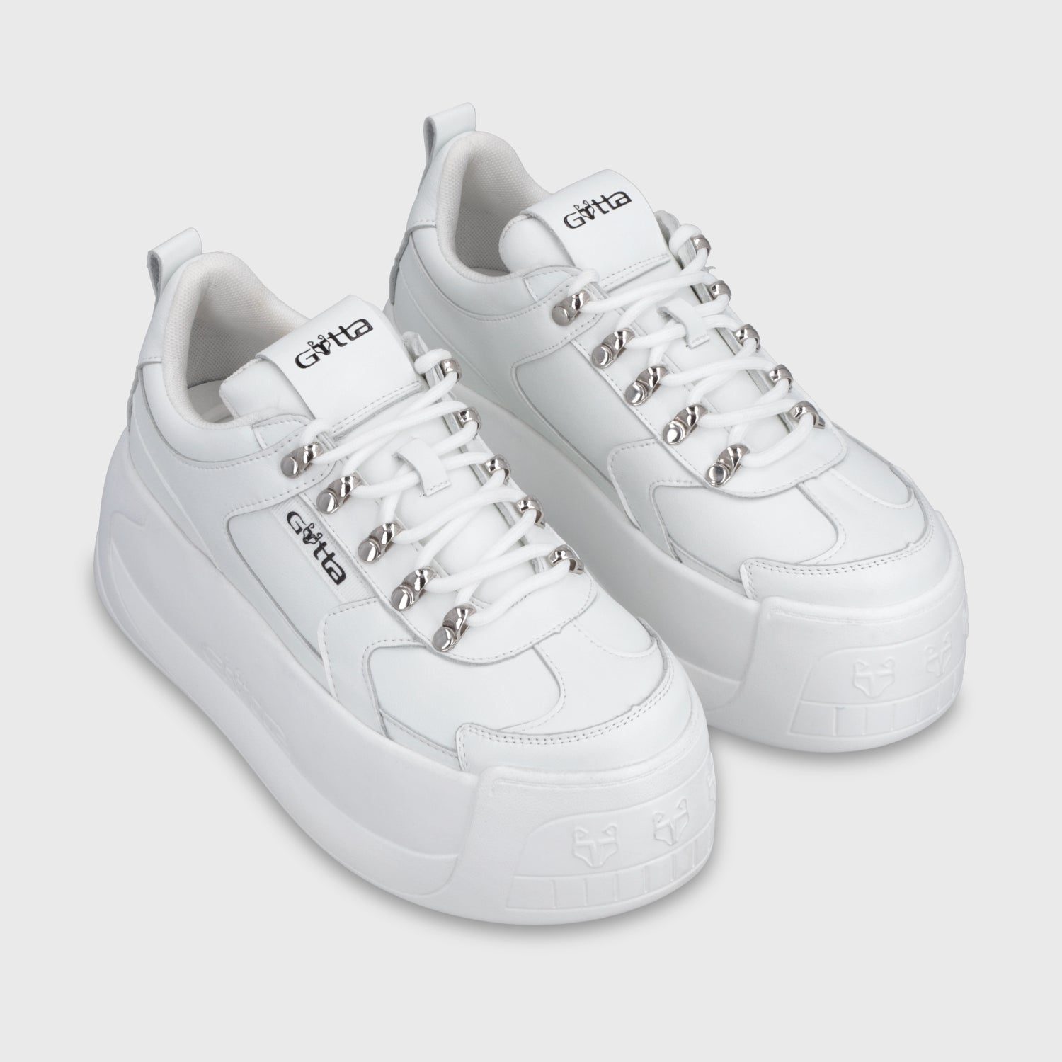 Zapatilla Plataforma Blanca C732B