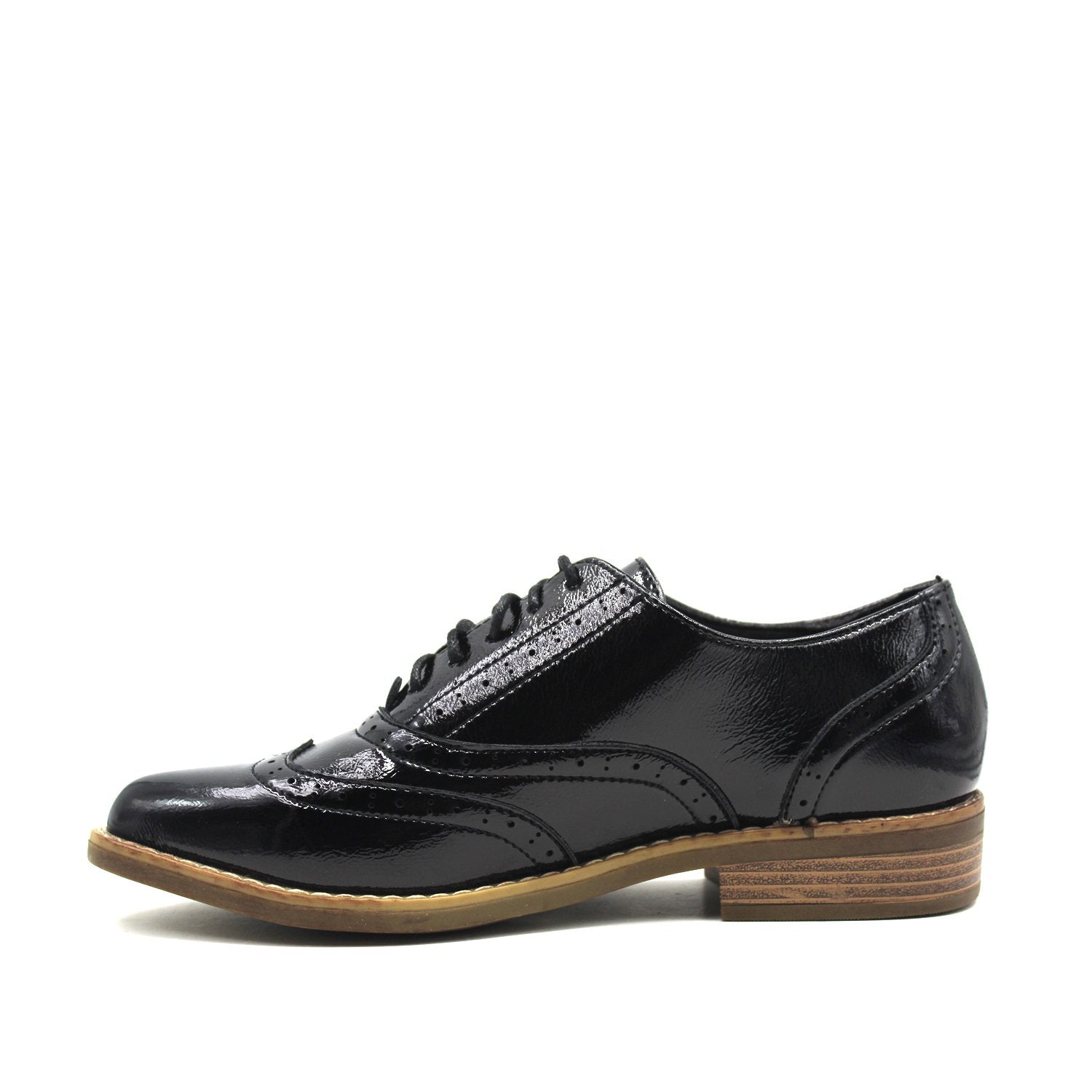 Zapato Negro Mujer C7339