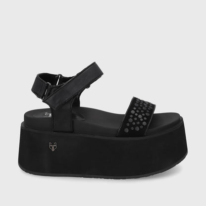 Sandalia Negra Mujer 35185 - Gotta Perú