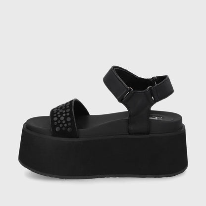 Sandalia Negra Mujer 35185 - Gotta Perú