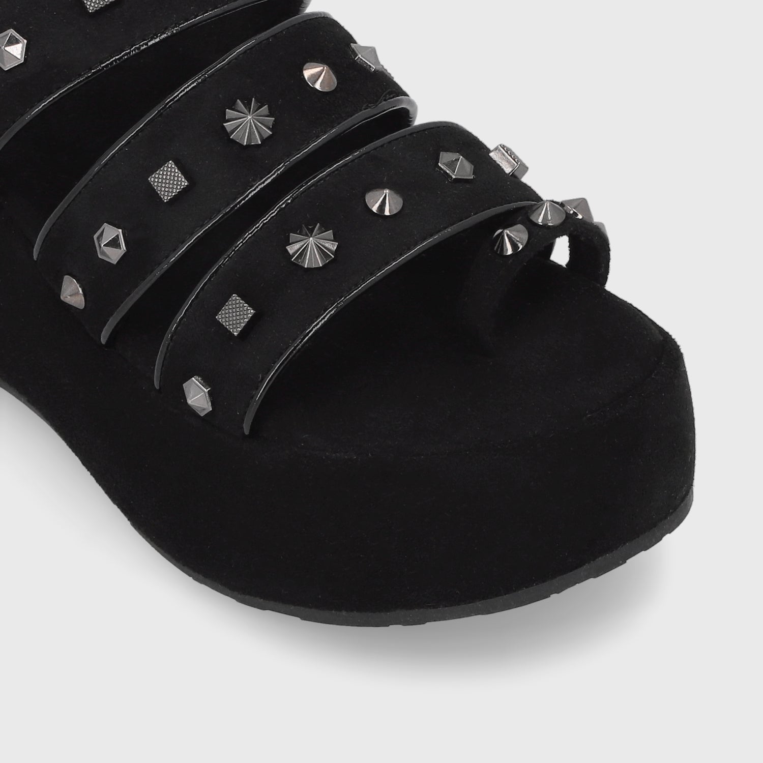 Sandalia Negra Mujer 45823 - Gotta Perú