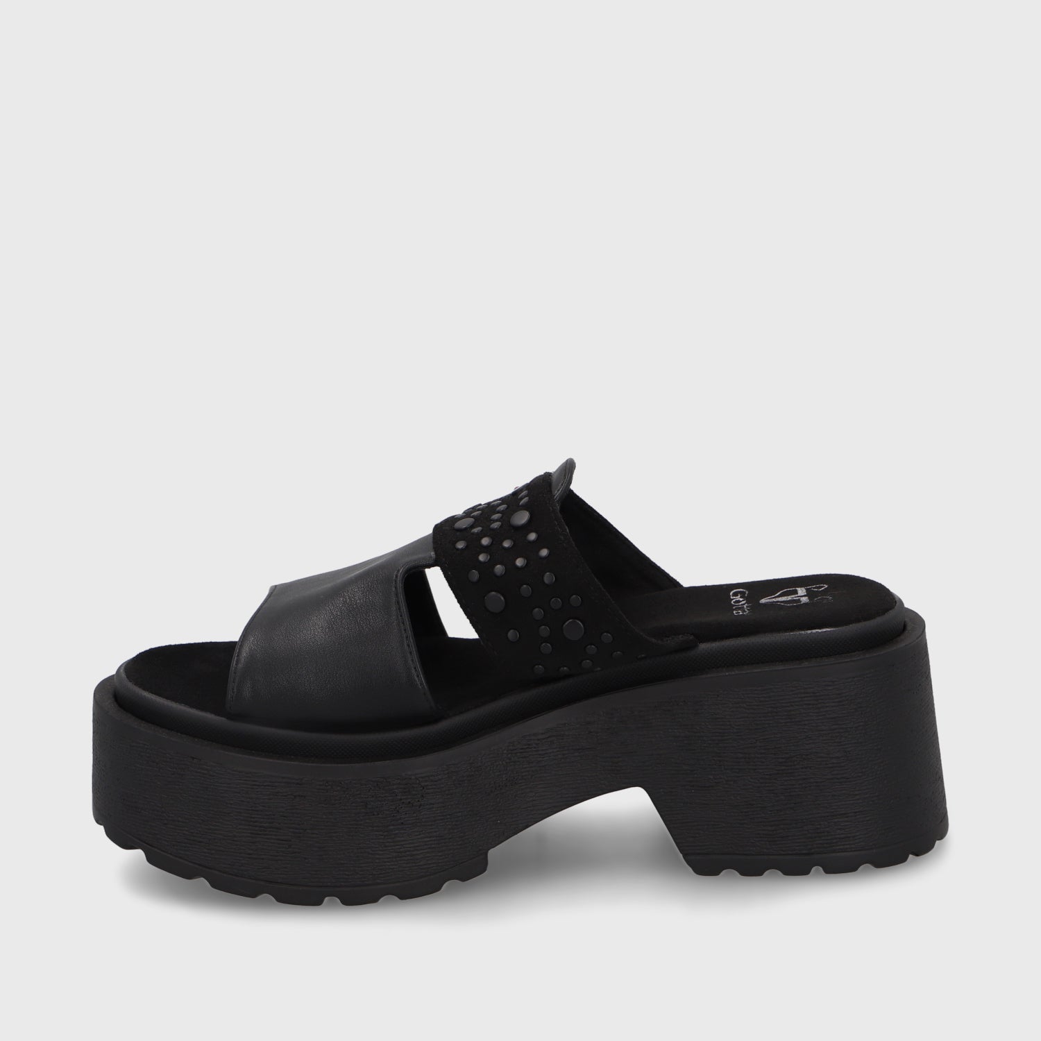 Sandalia Negra Mujer 45983 - Gotta Perú
