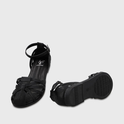 Sandalia Negra Mujer 64061 - Gotta Perú