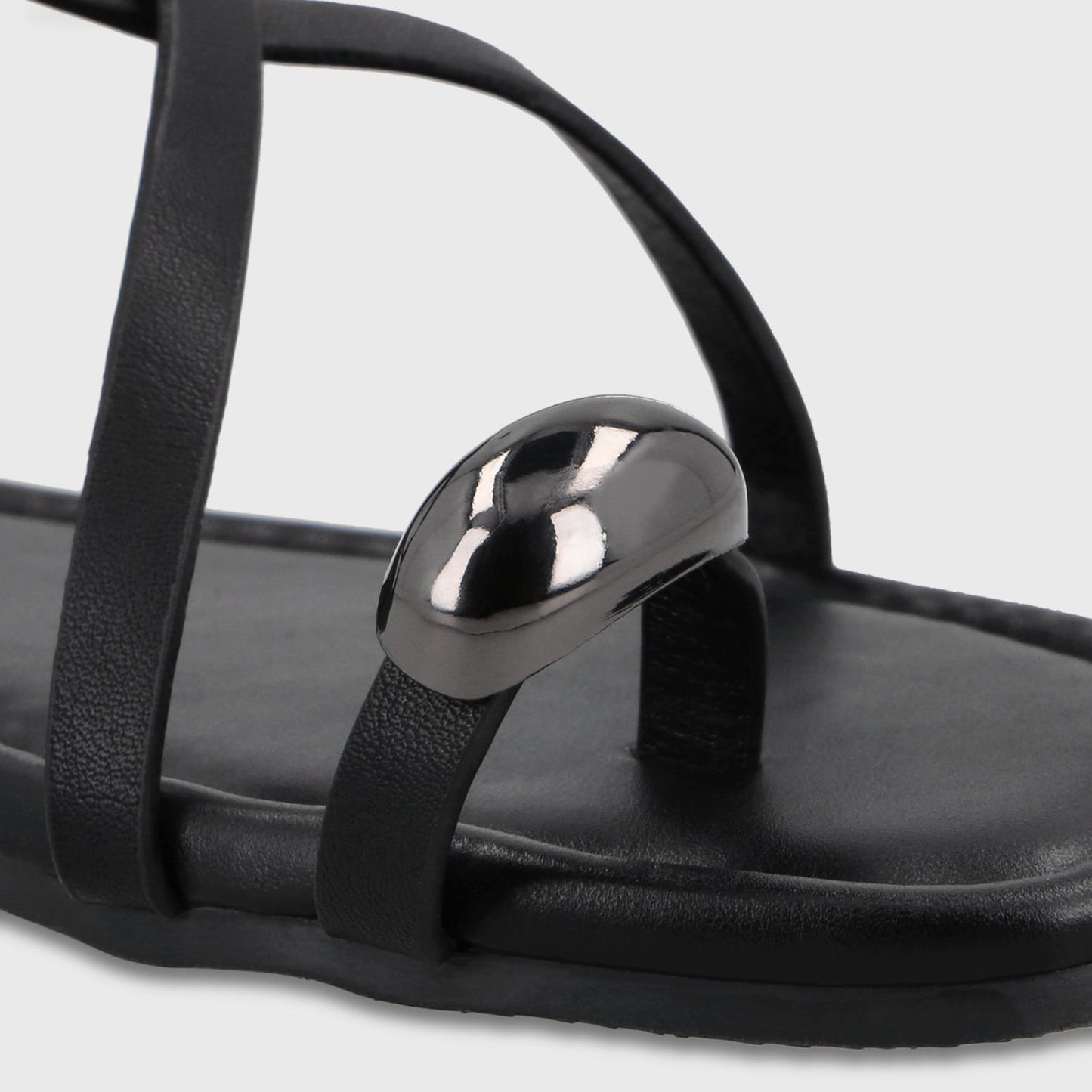 Sandalia Negra Mujer 64121 - Gotta Perú