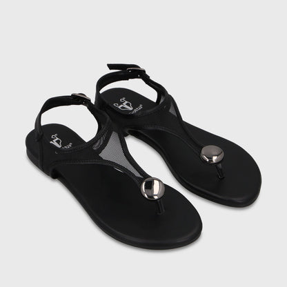 Sandalia Negra Mujer 64122 - Gotta Perú