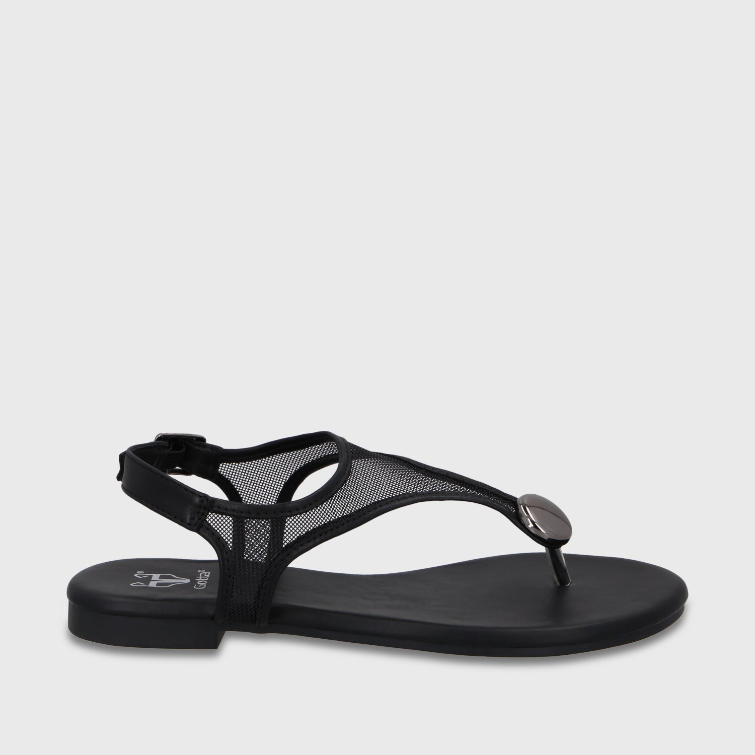 Sandalia Negra Mujer 64122 - Gotta Perú