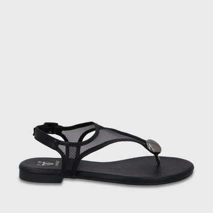 Sandalia Negra Mujer 64122 - Gotta Perú