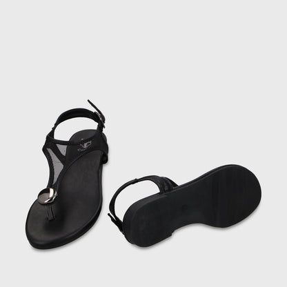 Sandalia Negra Mujer 64122 - Gotta Perú