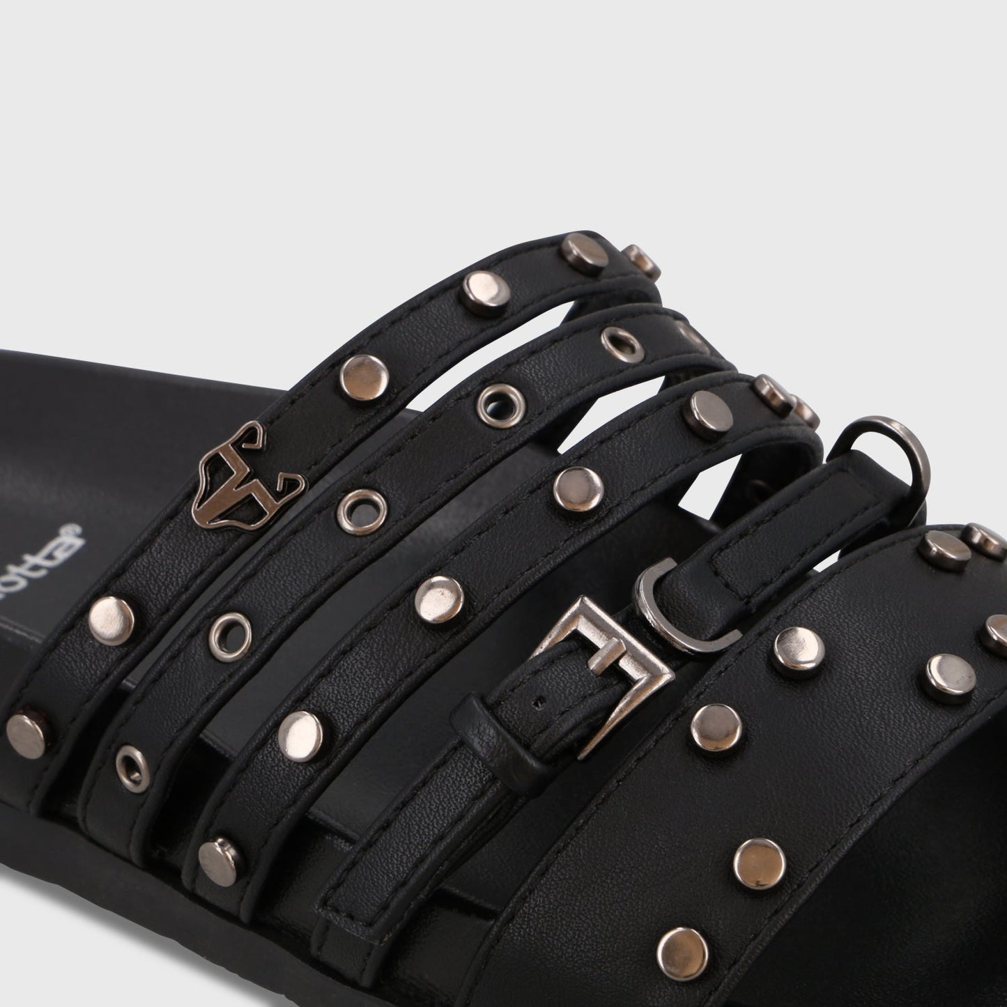 Sandalia Negra Mujer 64160 - Gotta Perú