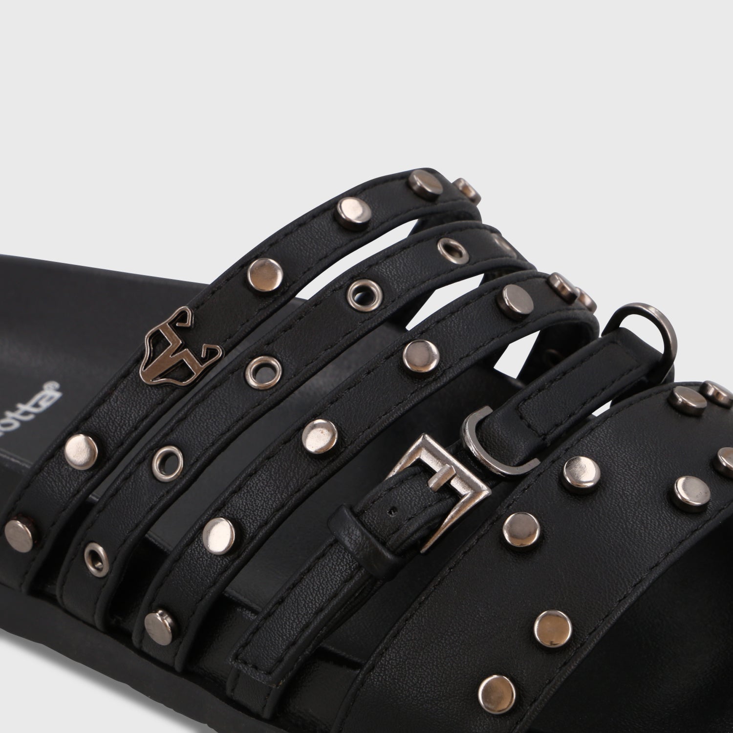 Sandalia Negra Mujer 64160 - Gotta Perú