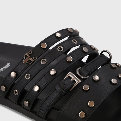 Sandalia Negra Mujer 64160 - Gotta Perú