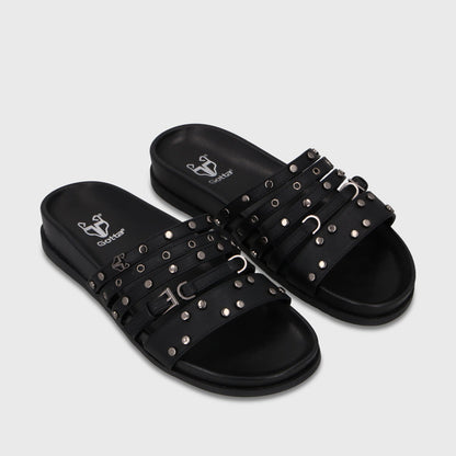 Sandalia Negra Mujer 64160 - Gotta Perú