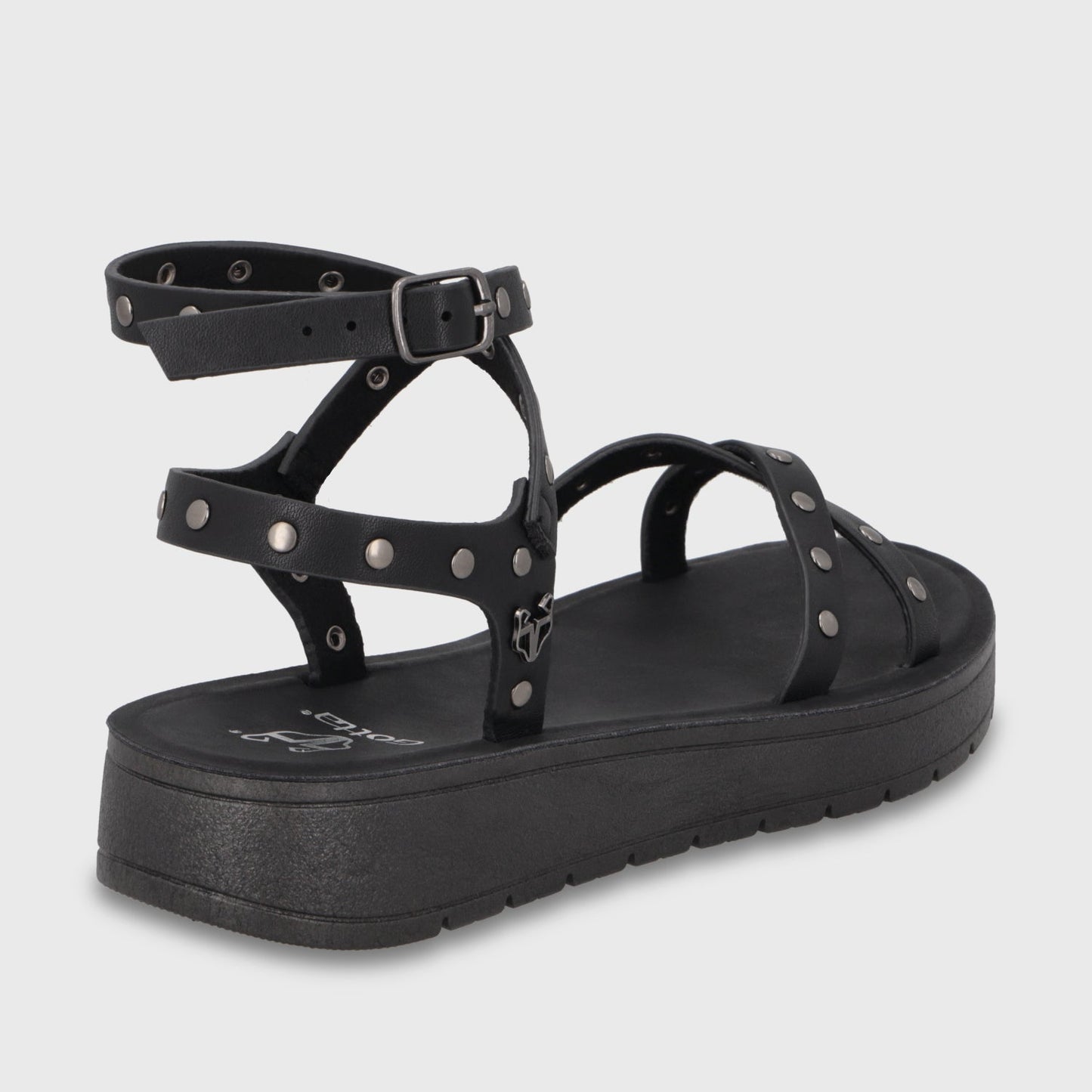 Sandalia Negra Mujer 65690 - Gotta Perú