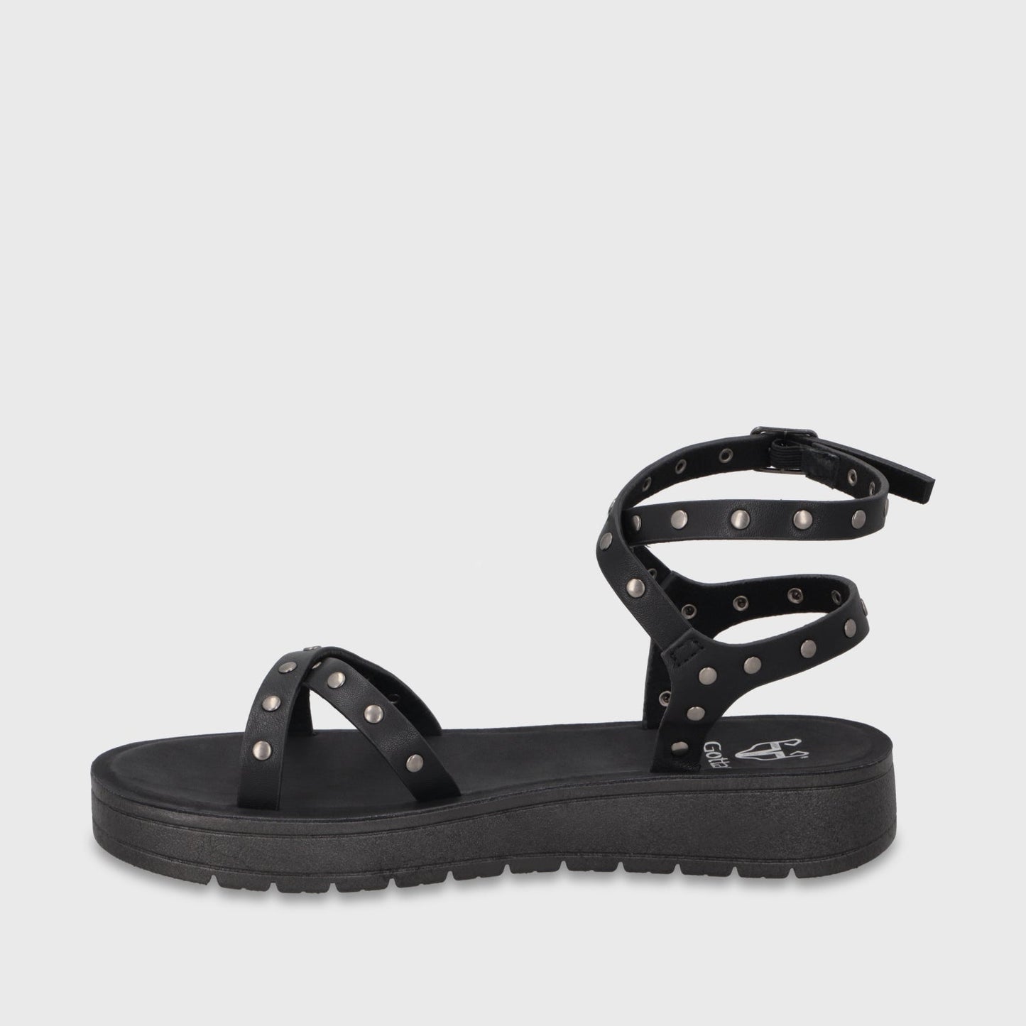 Sandalia Negra Mujer 65690 - Gotta Perú