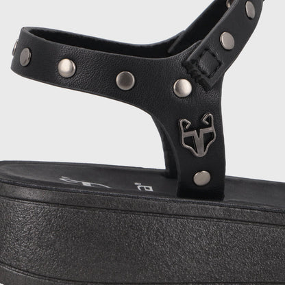 Sandalia Negra Mujer 65690 - Gotta Perú