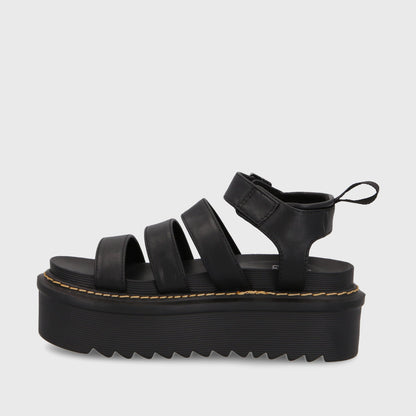 Sandalia Plataforma Negra Mujer 35300 - Gotta Perú