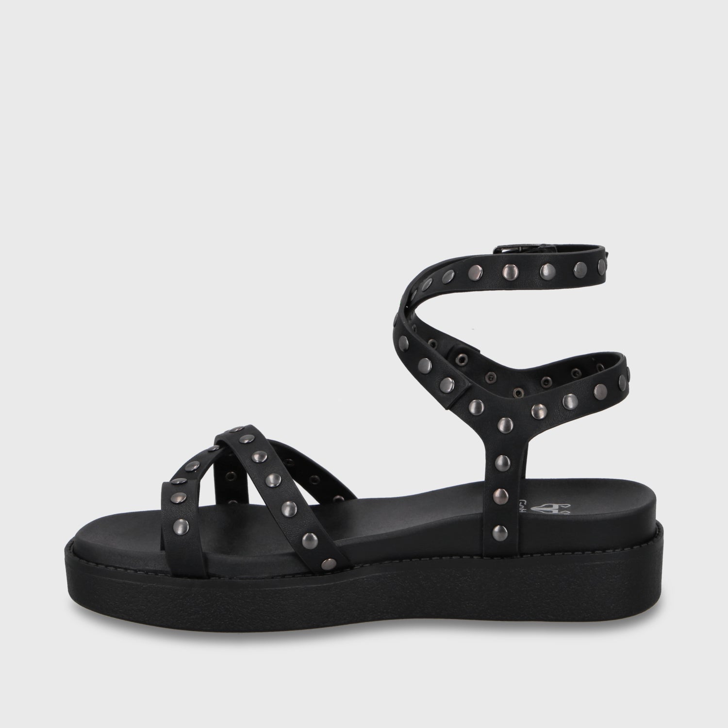 Sandalia Plataforma Negra Mujer 64170 - Gotta Perú