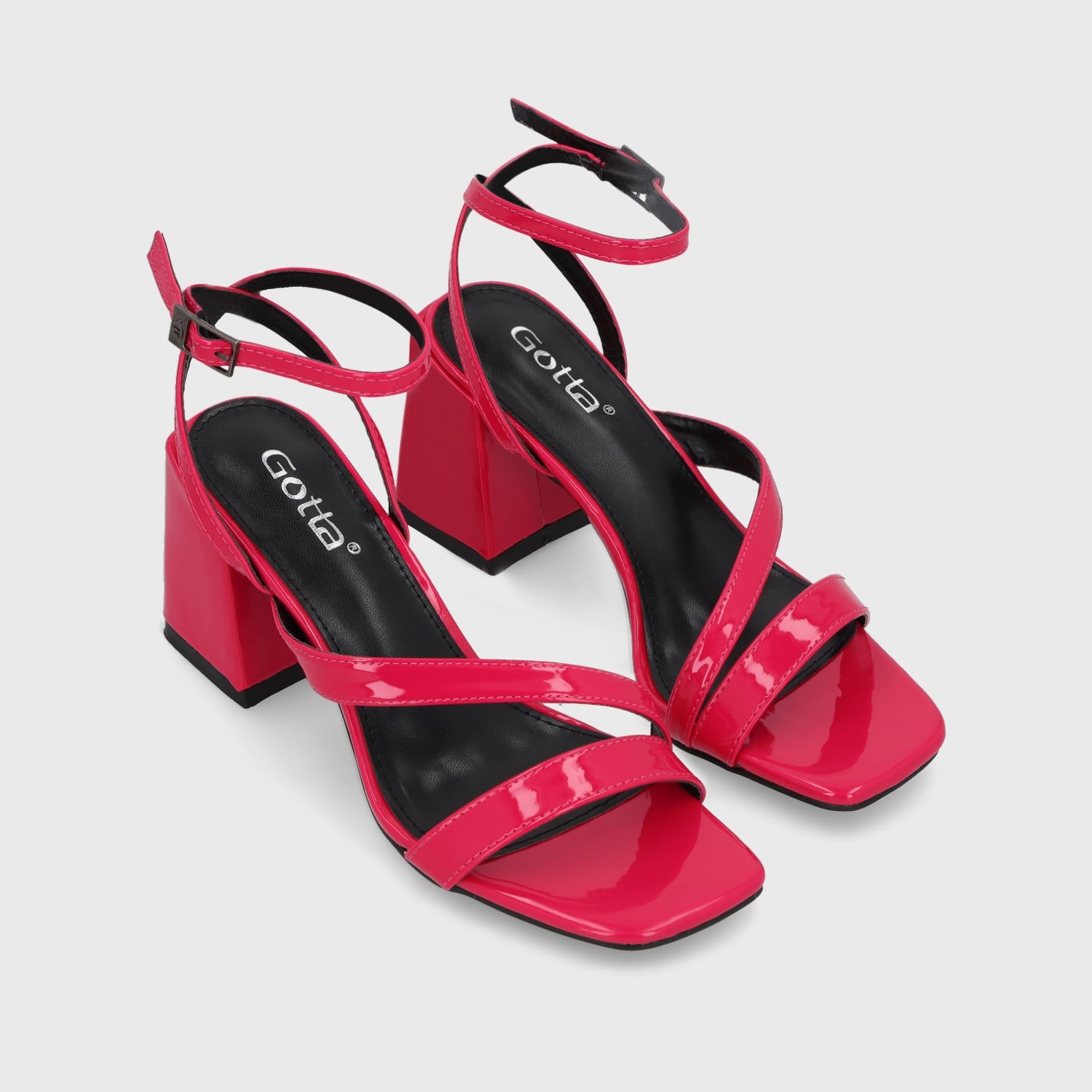 Sandalia Taco Fucsia Mujer 35132 - Gotta Perú