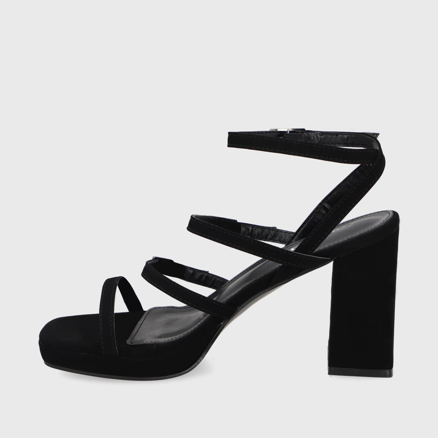 Sandalia Taco Negra Mujer 45901 - Gotta Perú