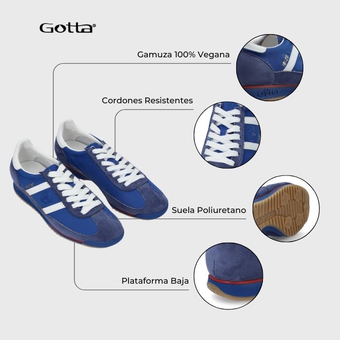 Zapatilla Azul Mujer 53770 - Gotta Perú