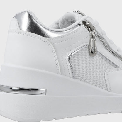 Zapatilla Plataforma Blanca Mujer 58040 - Gotta Perú