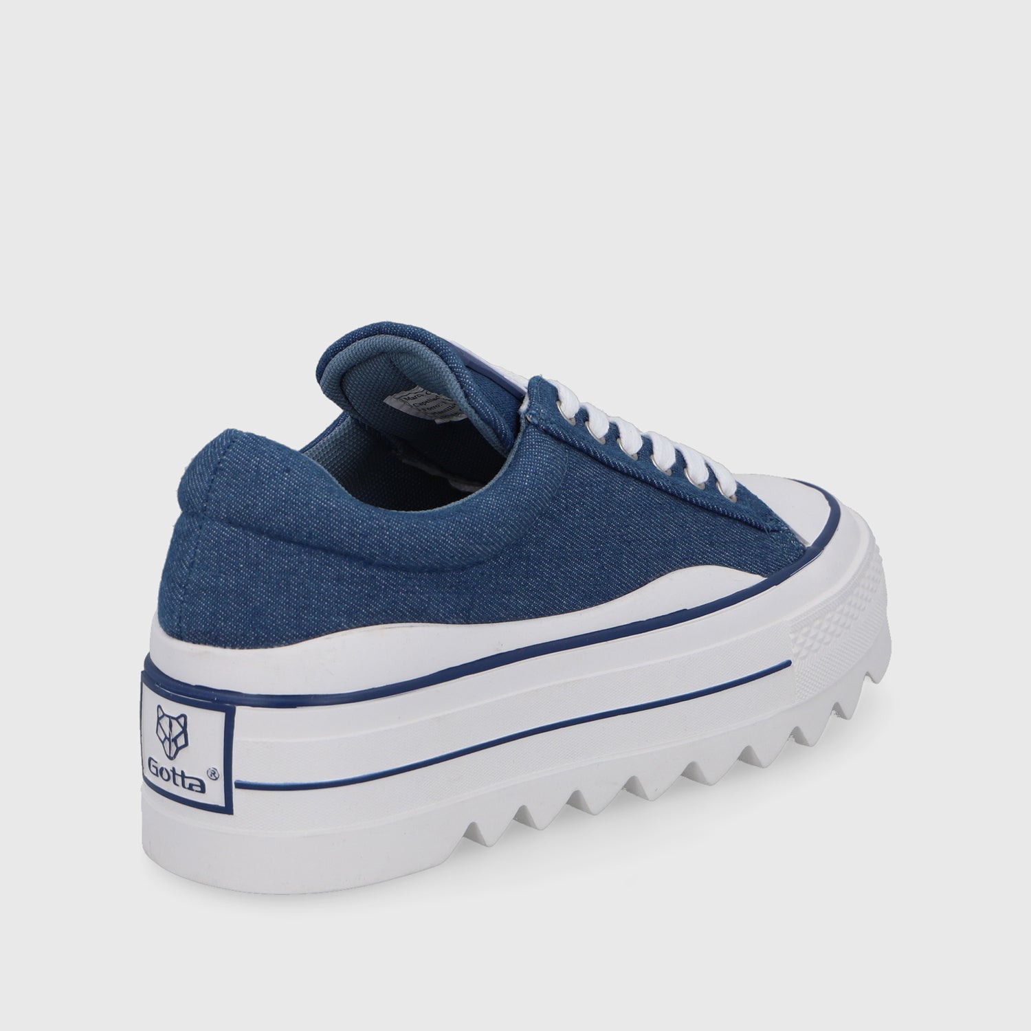 Zapatilla Plataforma Denim Mujer 33740 - Gotta Perú