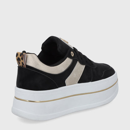 Zapatilla Plataforma Negra Mujer 58010 - Gotta Perú
