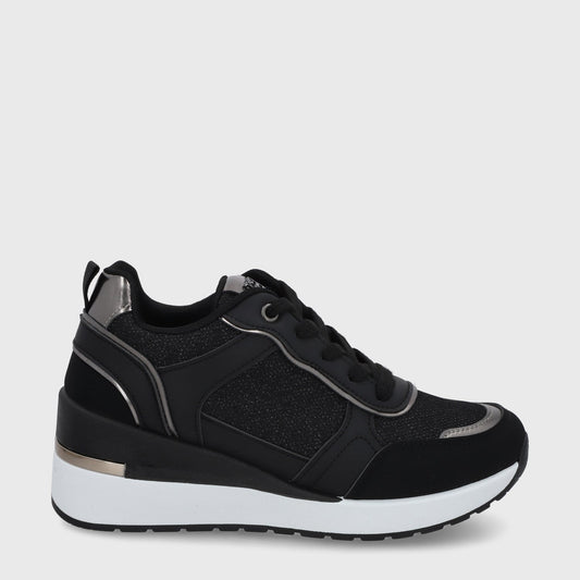 Zapatilla Plataforma Negra Mujer 58060 - Gotta Perú