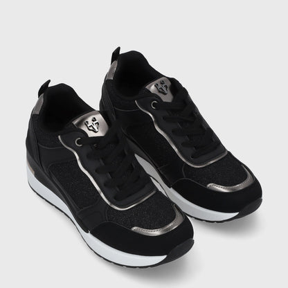 Zapatilla Plataforma Negra Mujer 58060 - Gotta Perú