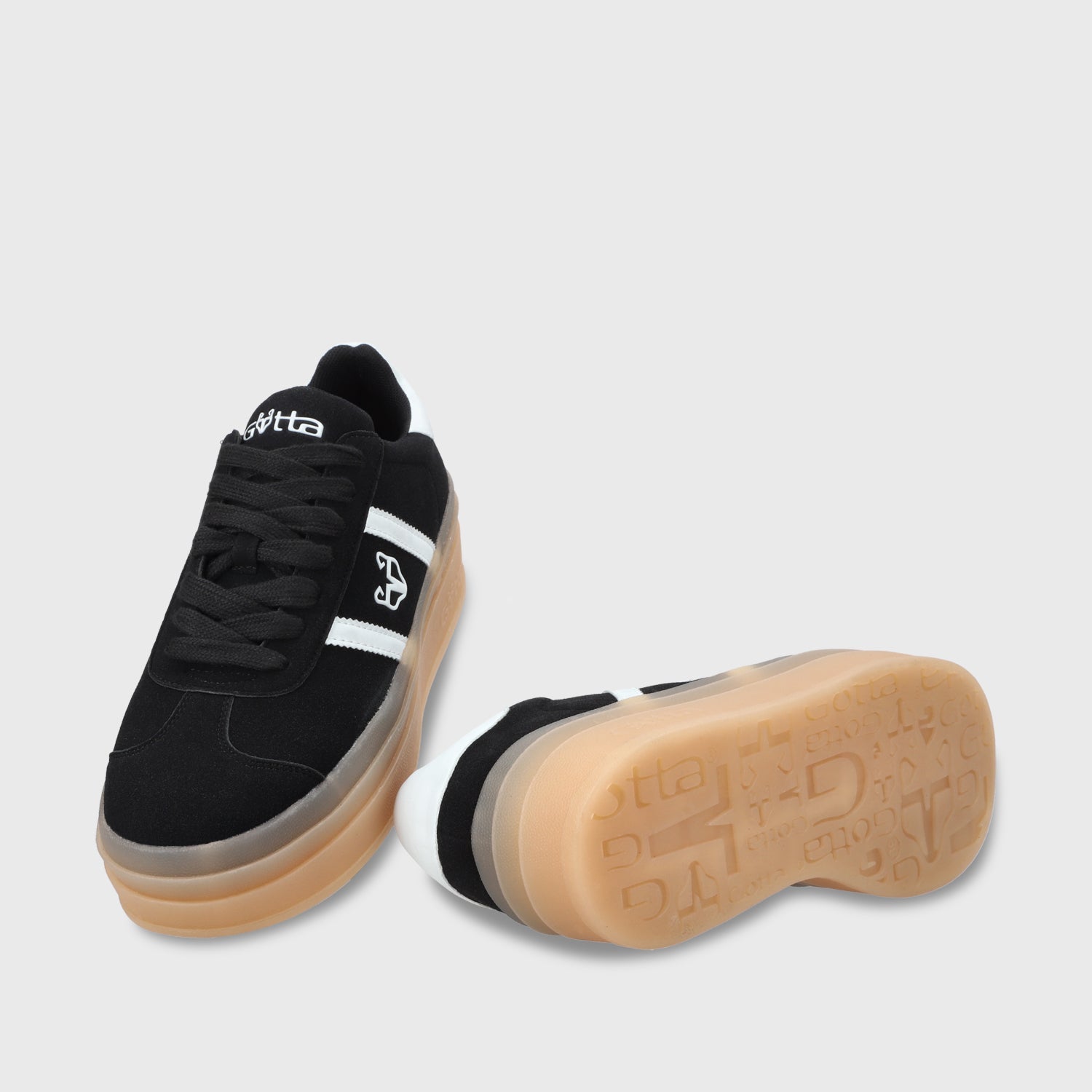 Zapatilla Roma Plataforma Negra Mujer 53750
