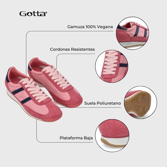 Zapatilla Rosada Mujer 53770 - Gotta Perú