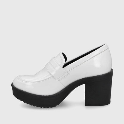Zapato Blanco Charol Mujer 13503 - Gotta Perú