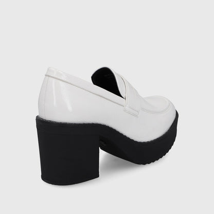Zapato Blanco Charol Mujer 13503 - Gotta Perú