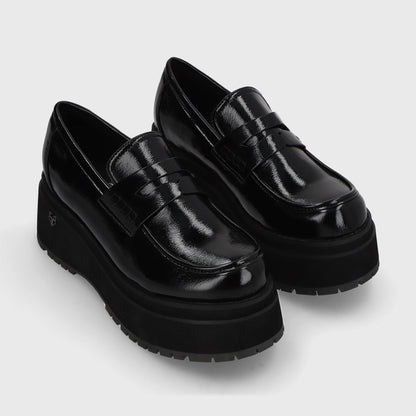 Zapato Plataforma Negro Mujer 15098 - Gotta Perú