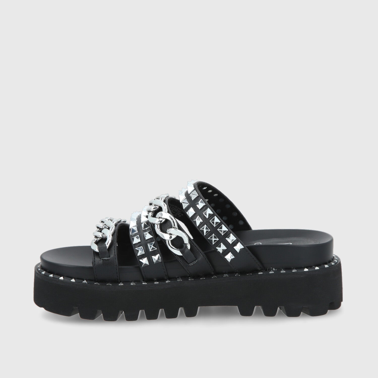 Sandalia Negra Mujer 1573A